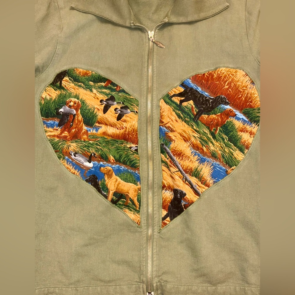 Reworked Vintage Northern Reflections Zip-Up 🐶